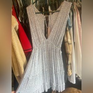 Summer dress sleeveless with open back